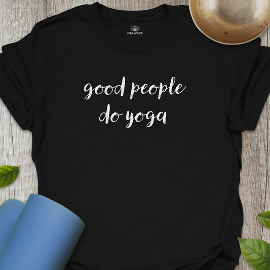 Good people do yoga