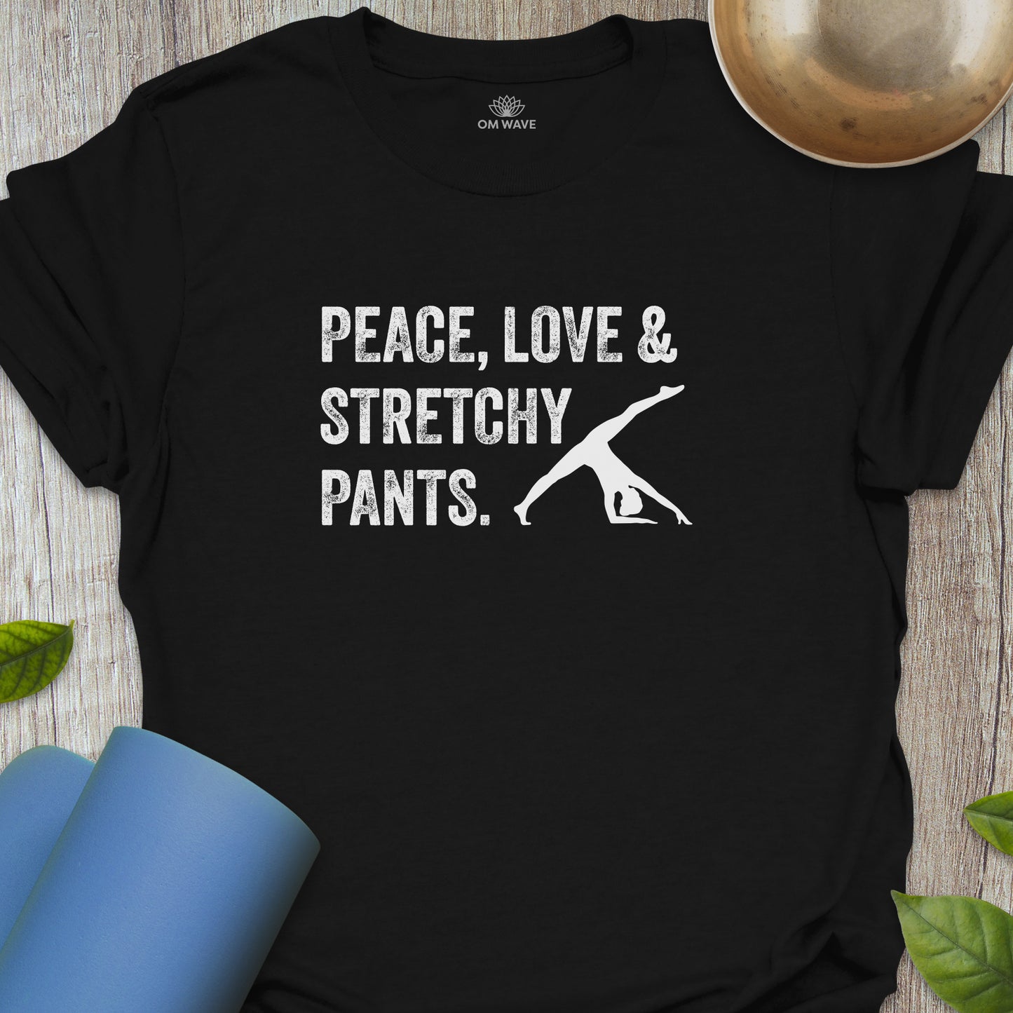 Peace, love and stretchy pants