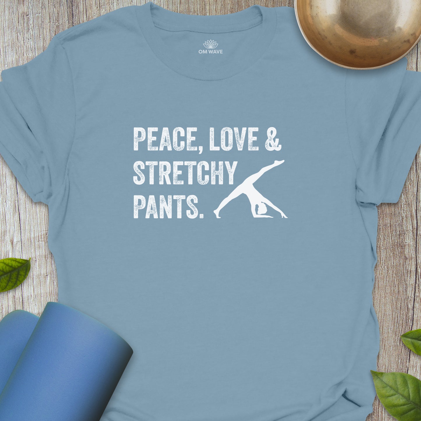 Peace, love and stretchy pants