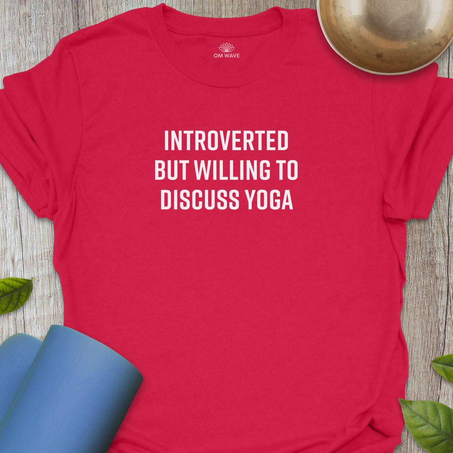 Introverted but willing to discuss yoga