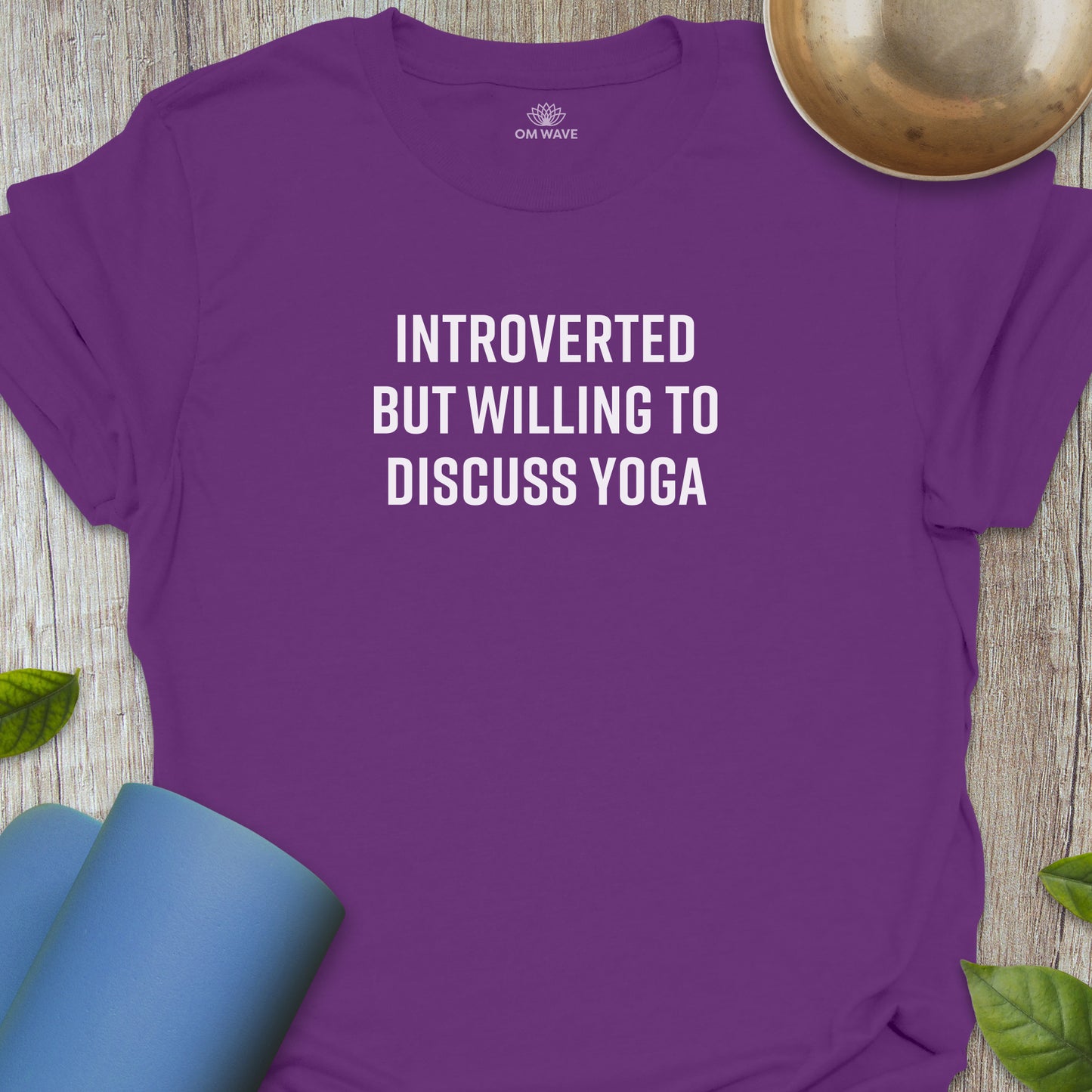 Introverted but willing to discuss yoga