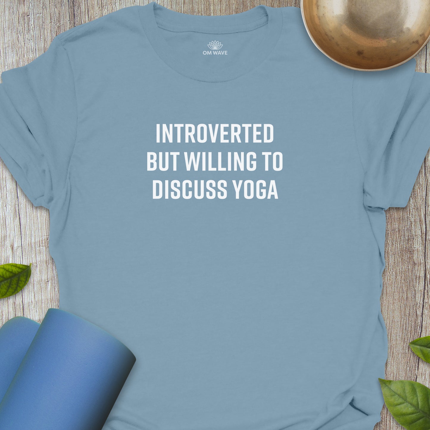 Introverted but willing to discuss yoga