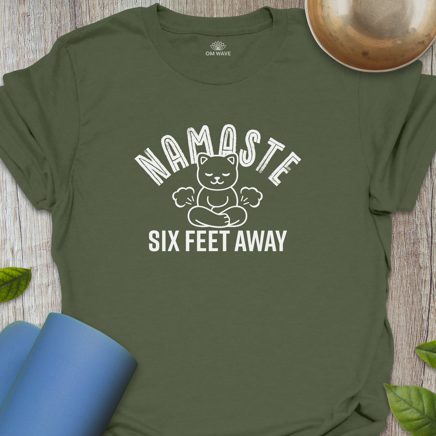 Namaste six feet away