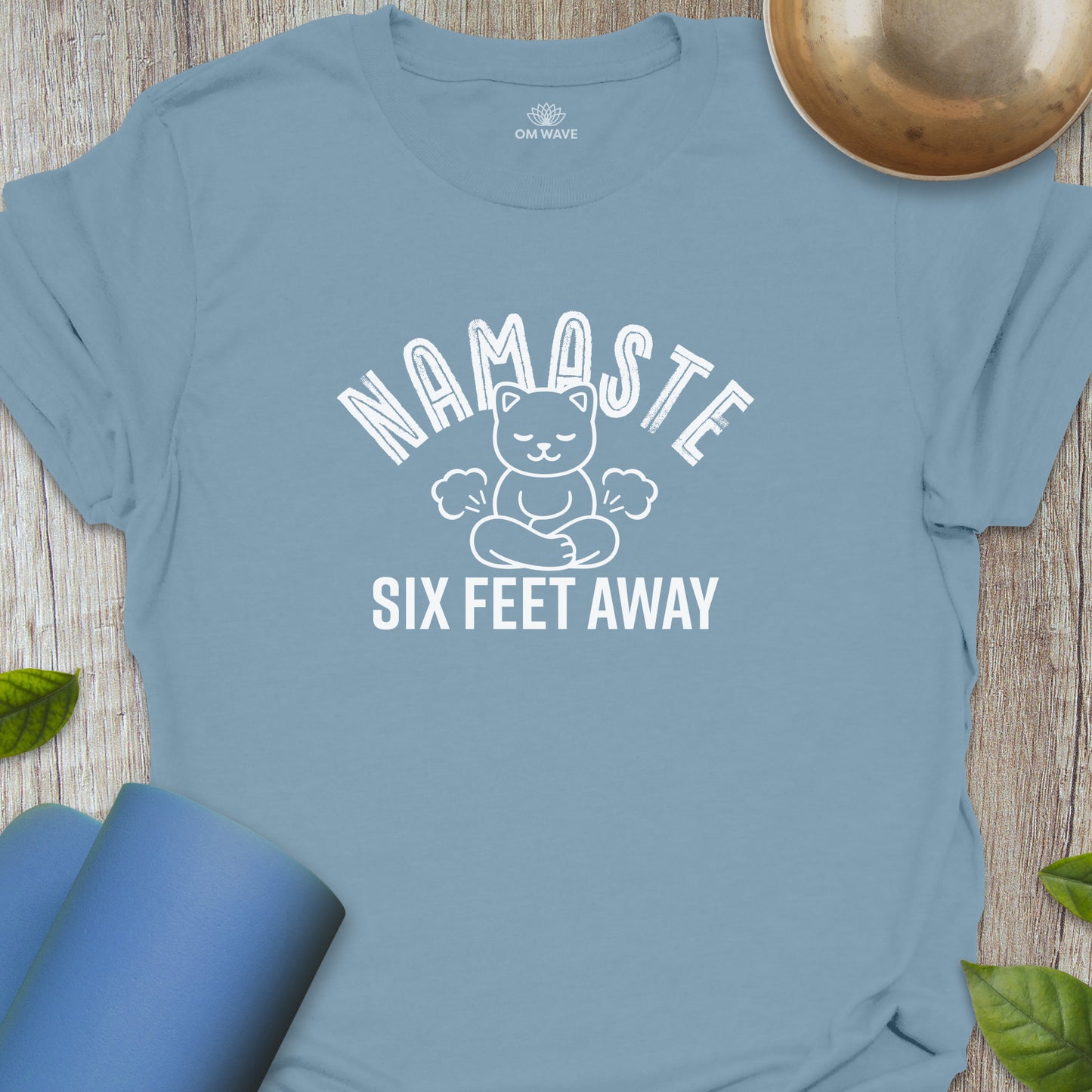 Namaste six feet away