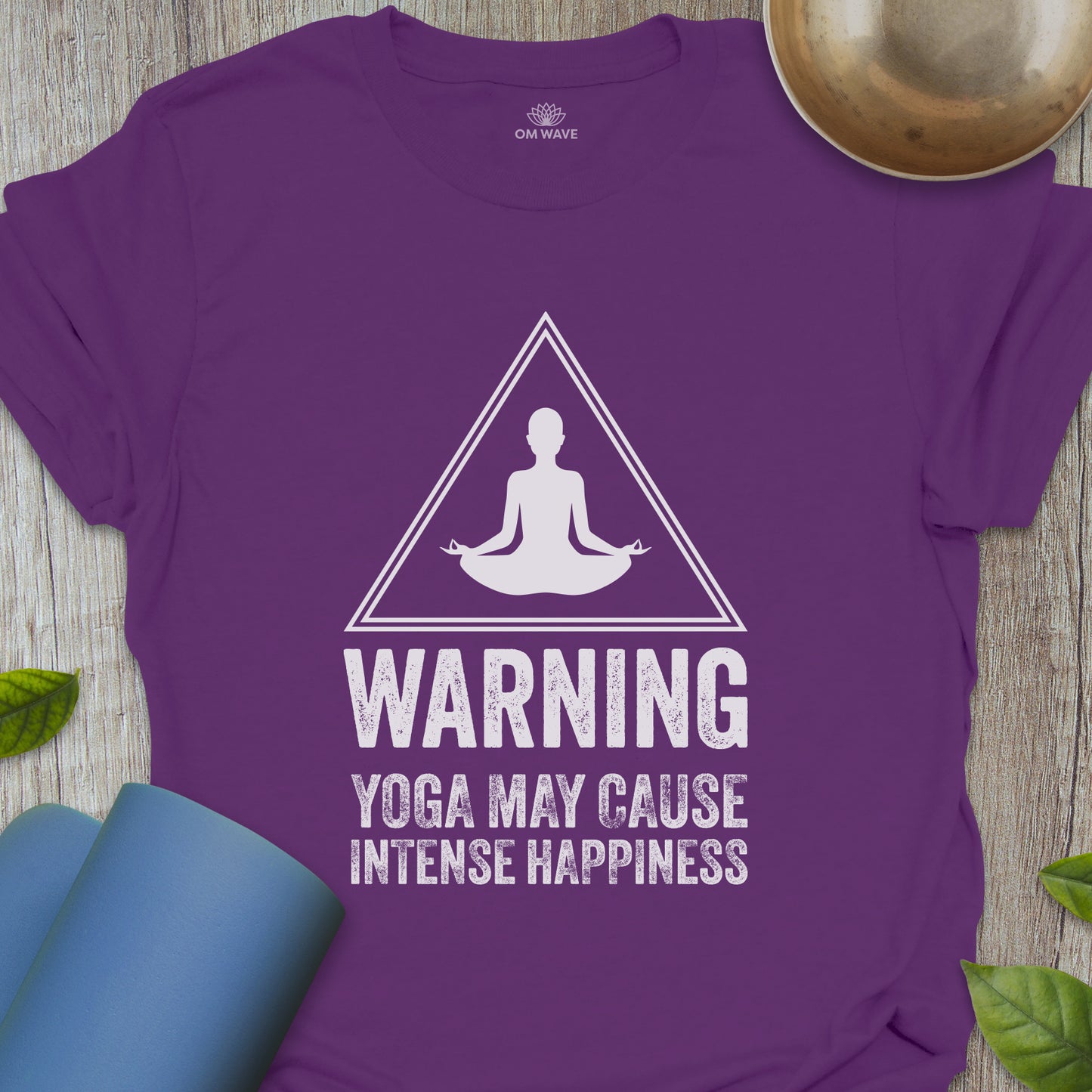 Warning yoga may cause intense happiness