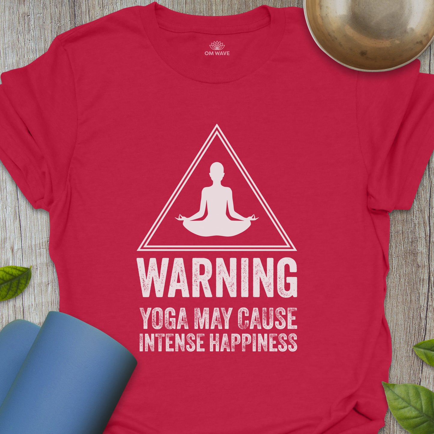 Warning yoga may cause intense happiness