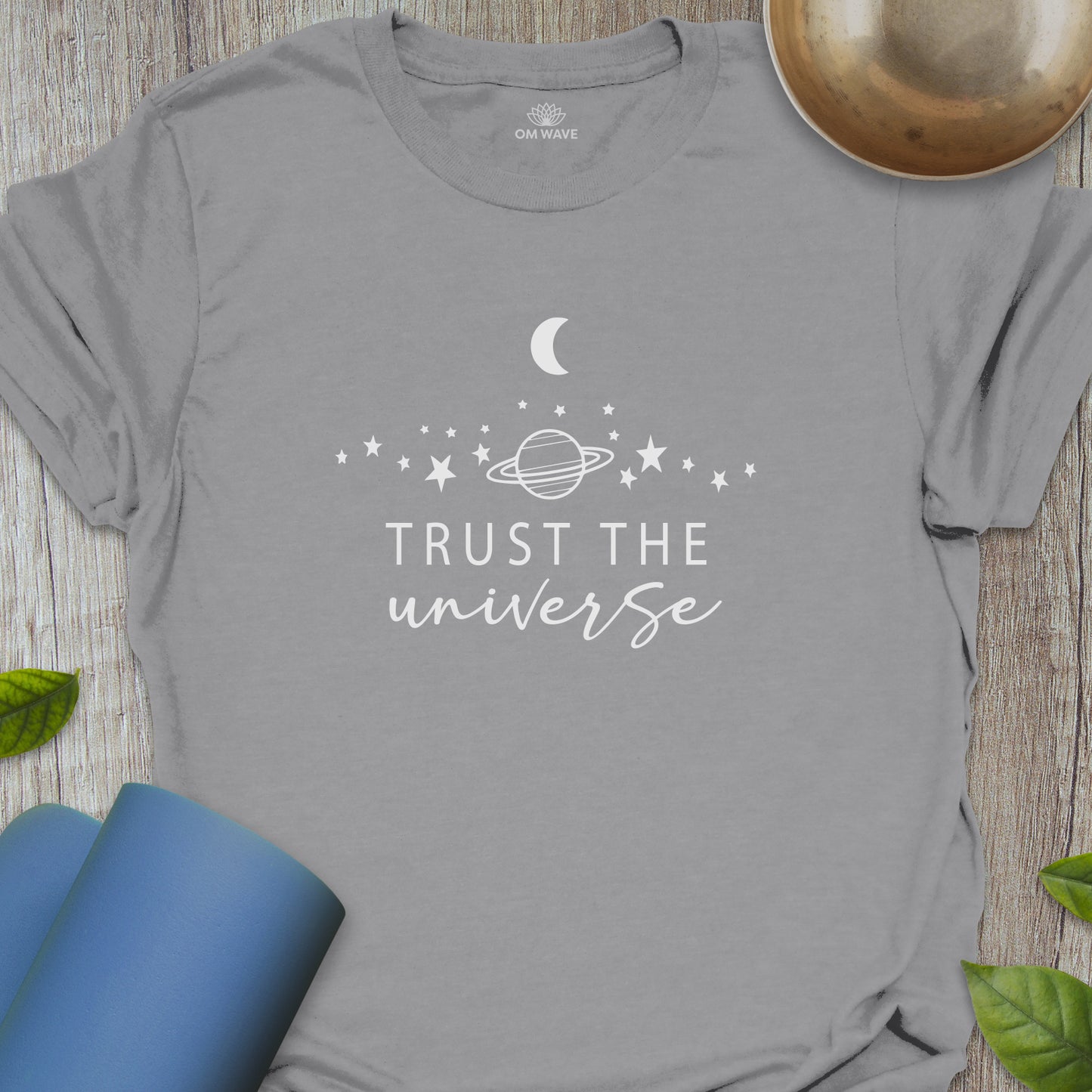 Trust the universe - moon and stars