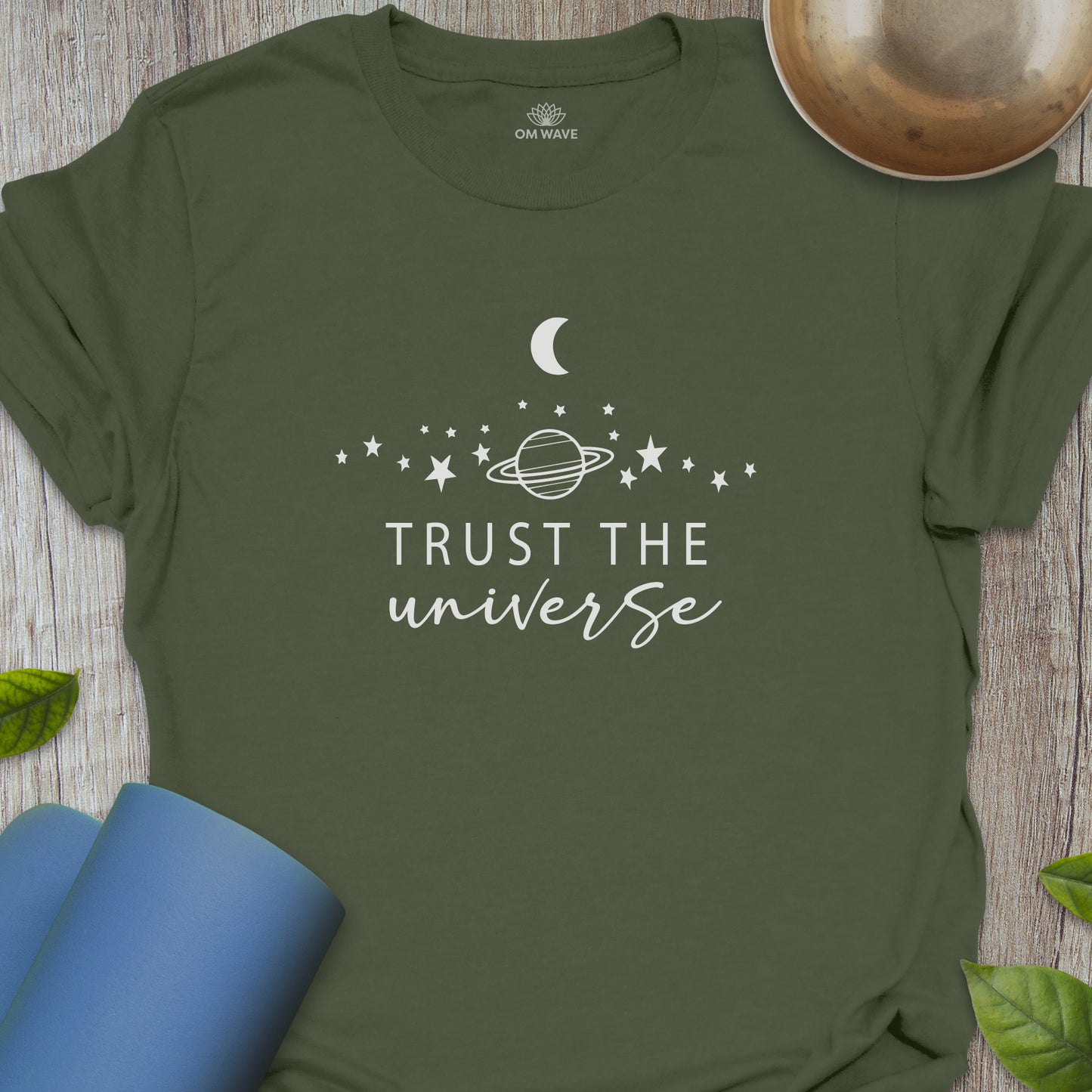 Trust the universe - moon and stars