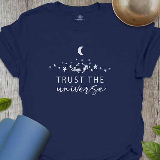 Trust the universe - moon and stars