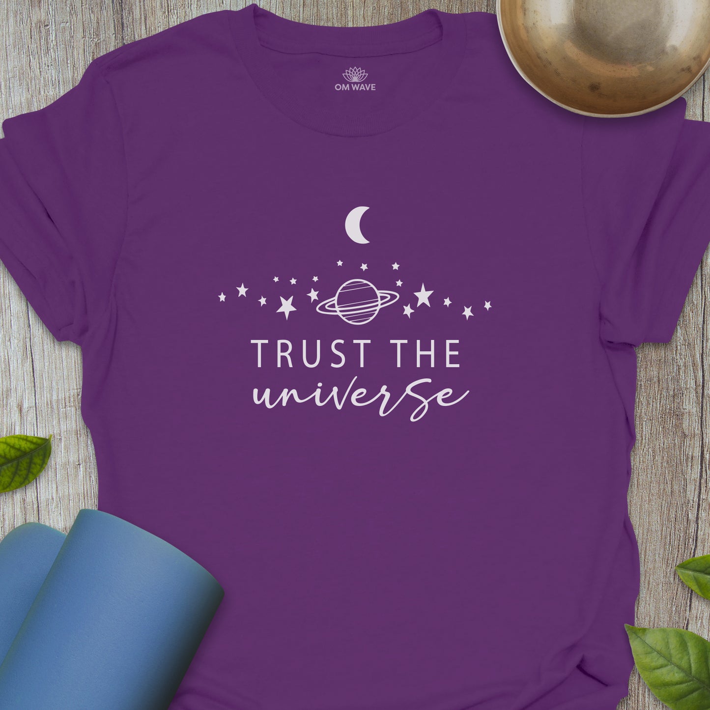 Trust the universe - moon and stars