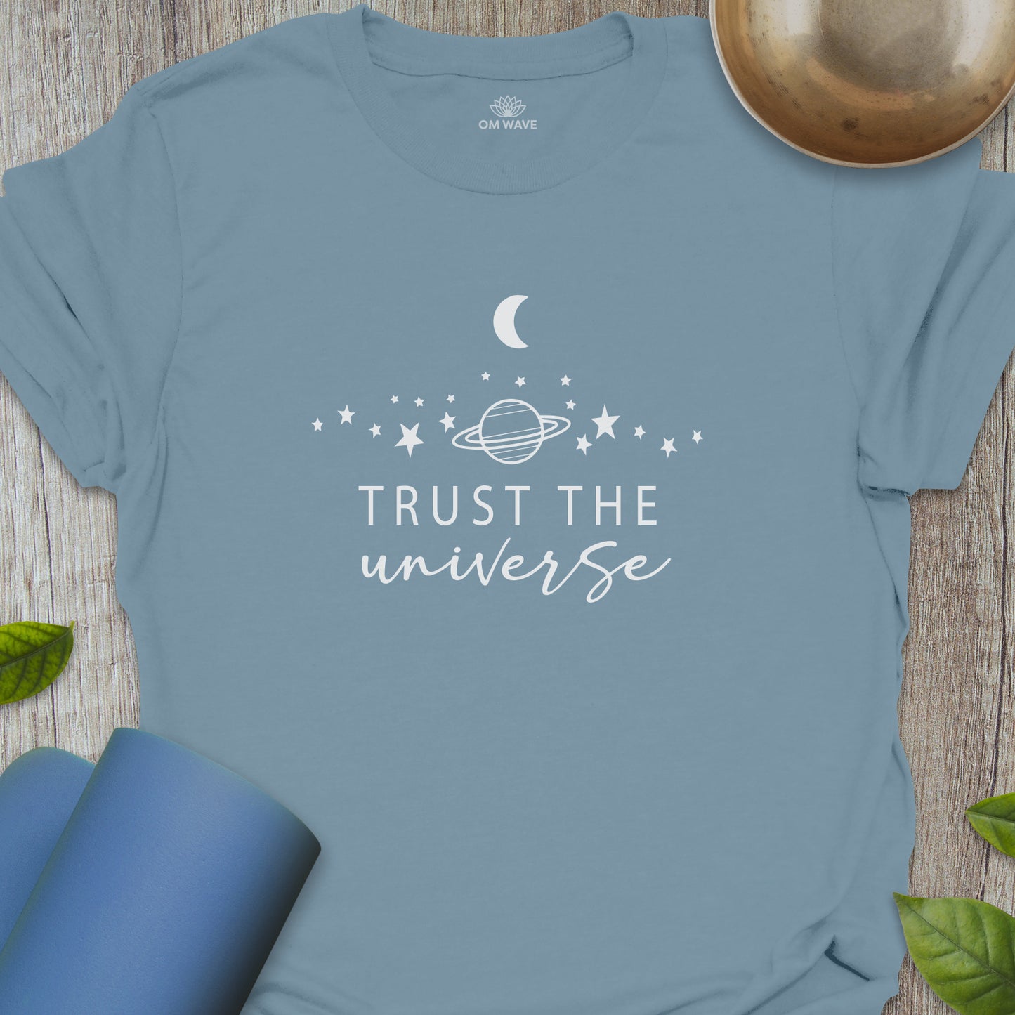 Trust the universe - moon and stars